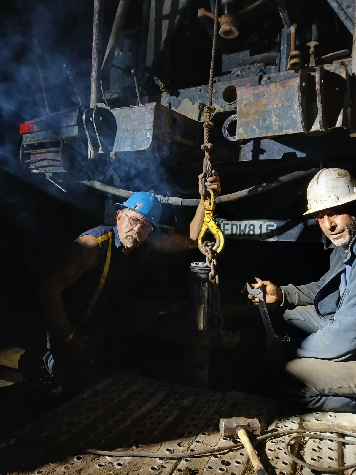 RS Welldrilling on site